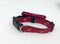 Valentines Day Dog Collar With Optional Flower Or Bow Tie Red Sparkly Hearts Adjustable Pet Collar Sizes XS, S, M, L, XL product 3